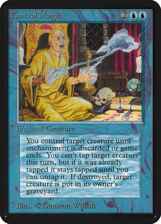 Control Magic card front