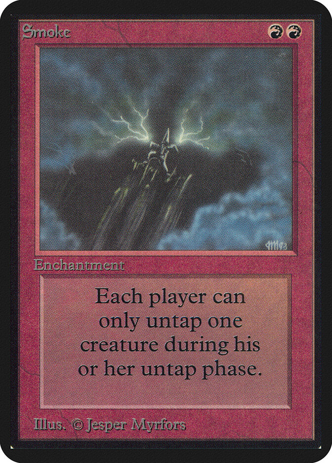 Smoke card front