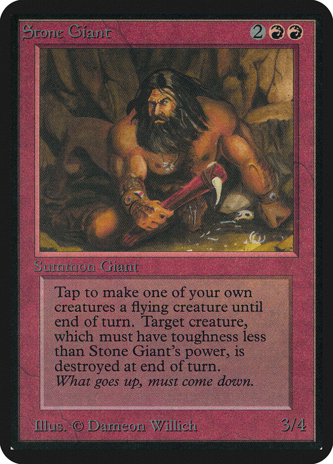 Stone Giant card front