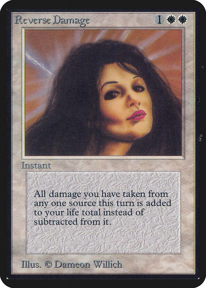 Reverse Damage card front