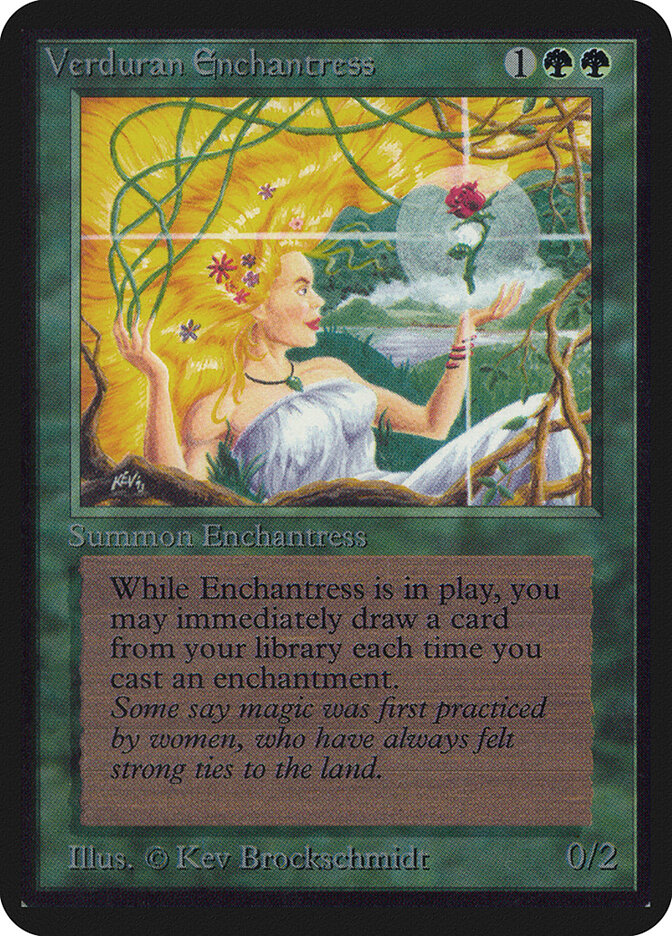 Verduran Enchantress card front