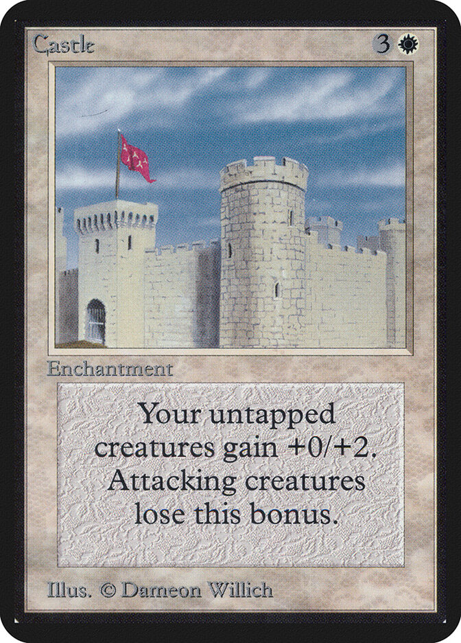 Castle card front