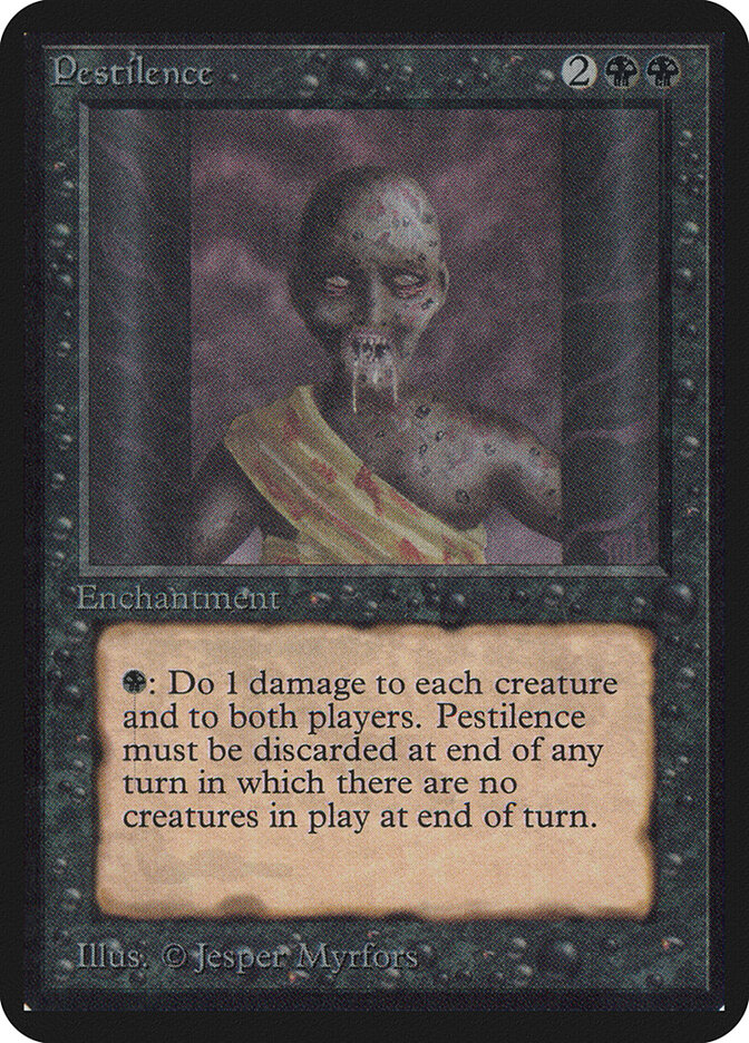 Pestilence card front