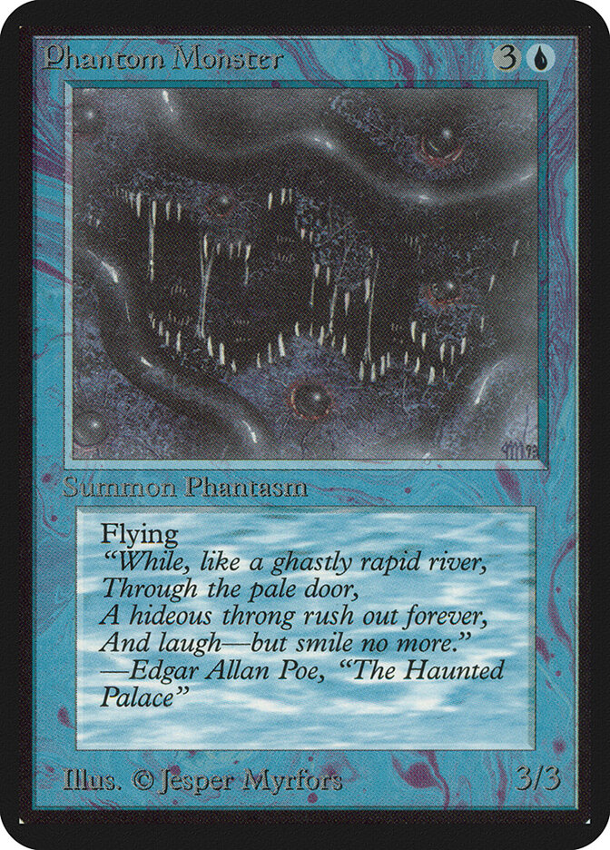 Phantom Monster card front