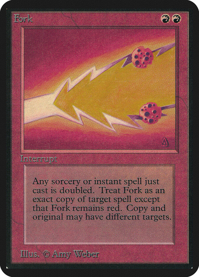 Fork card front