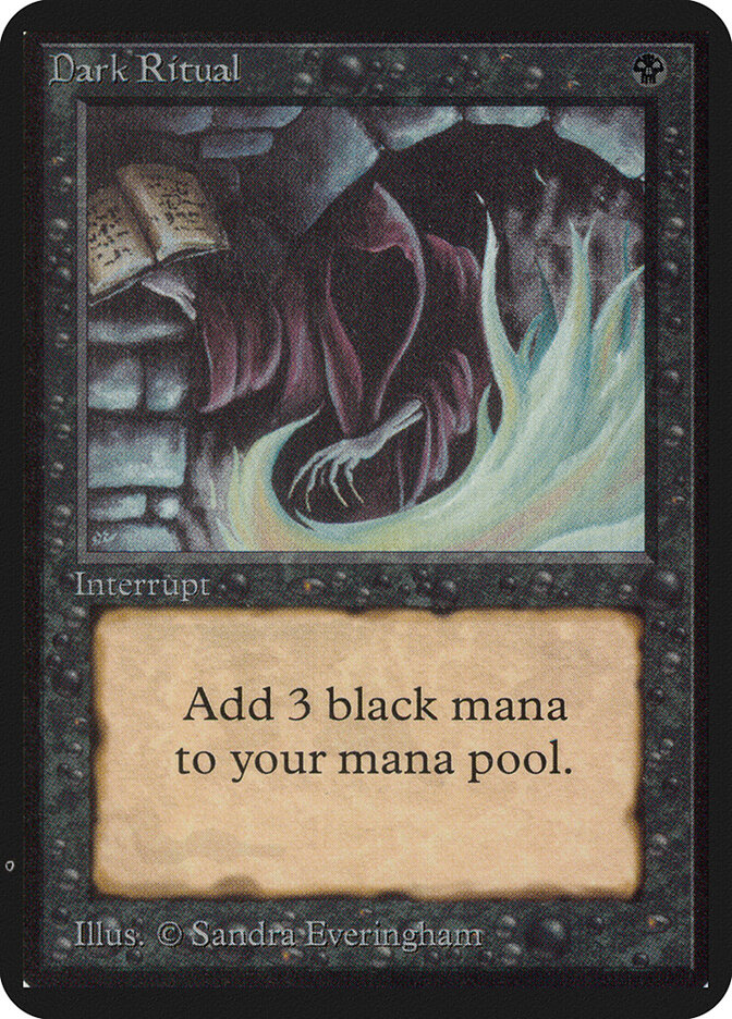 Dark Ritual card front