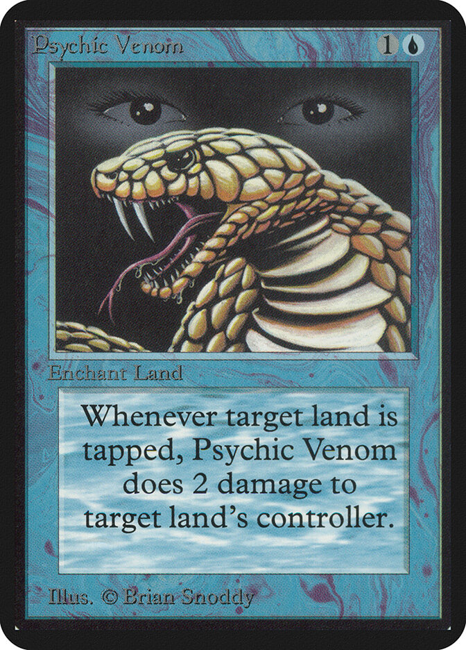 Psychic Venom card front