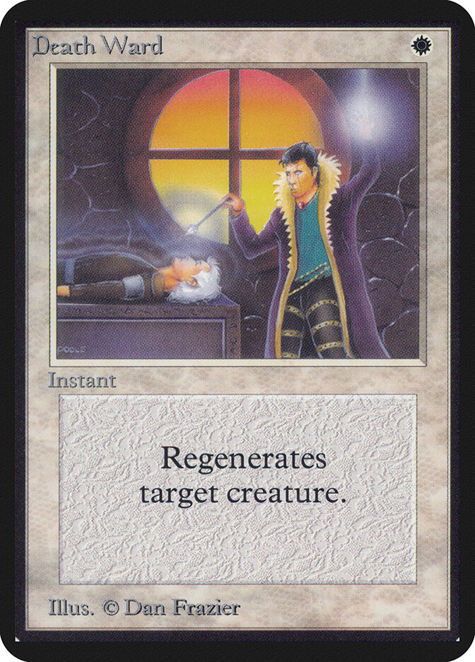 Death Ward card front
