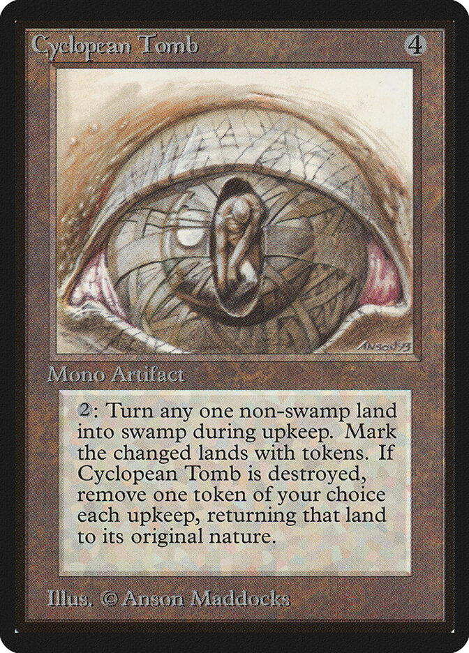 Cyclopean Tomb card front