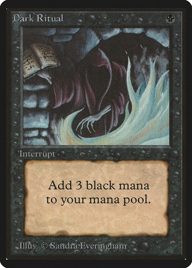 Dark Ritual card front