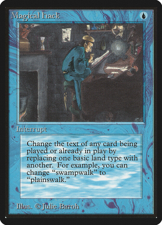 Magical Hack card front
