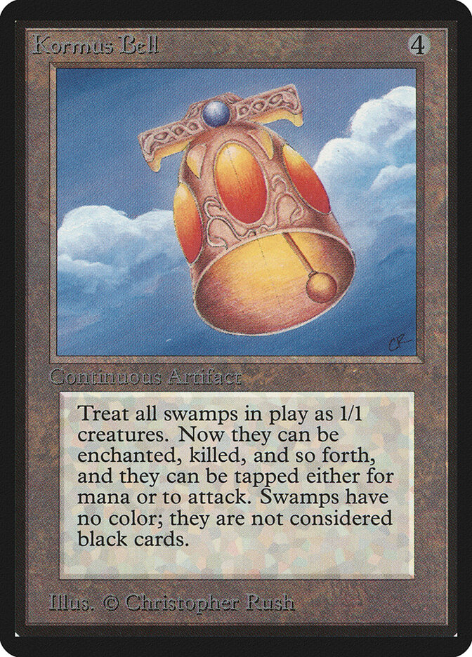 Kormus Bell card front