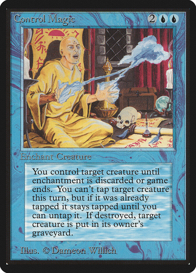 Control Magic card front