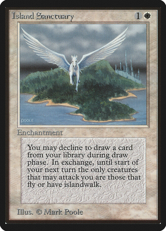 Island Sanctuary card front