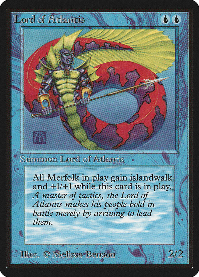 Lord of Atlantis card front