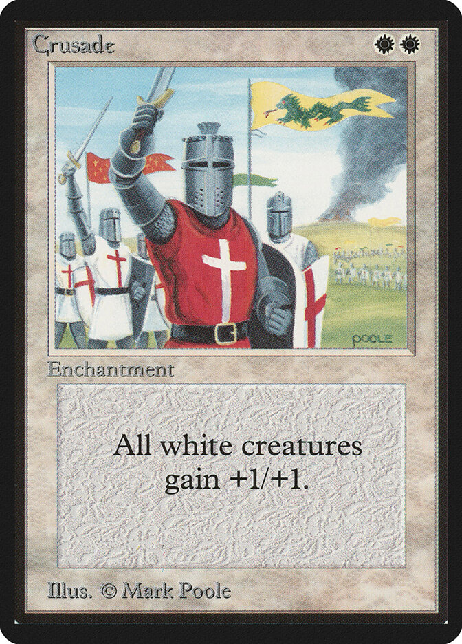 Crusade card front