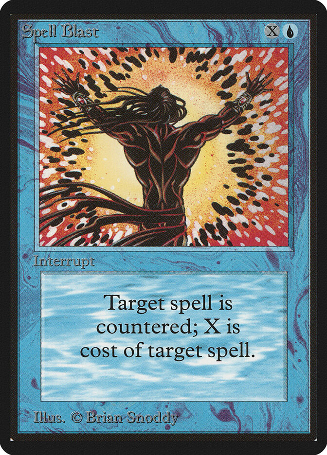 Spell Blast card front