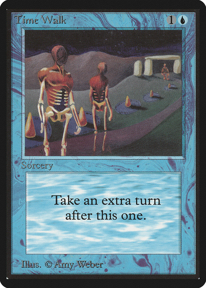 Time Walk card front