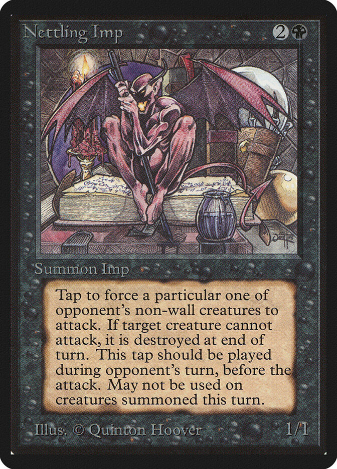 Nettling Imp card front