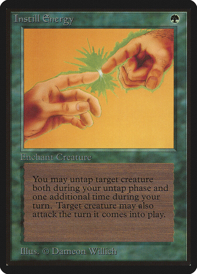 Instill Energy card front
