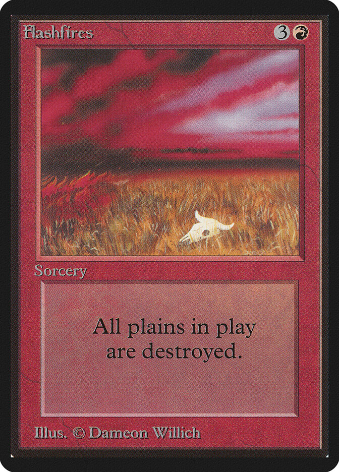 Flashfires card front