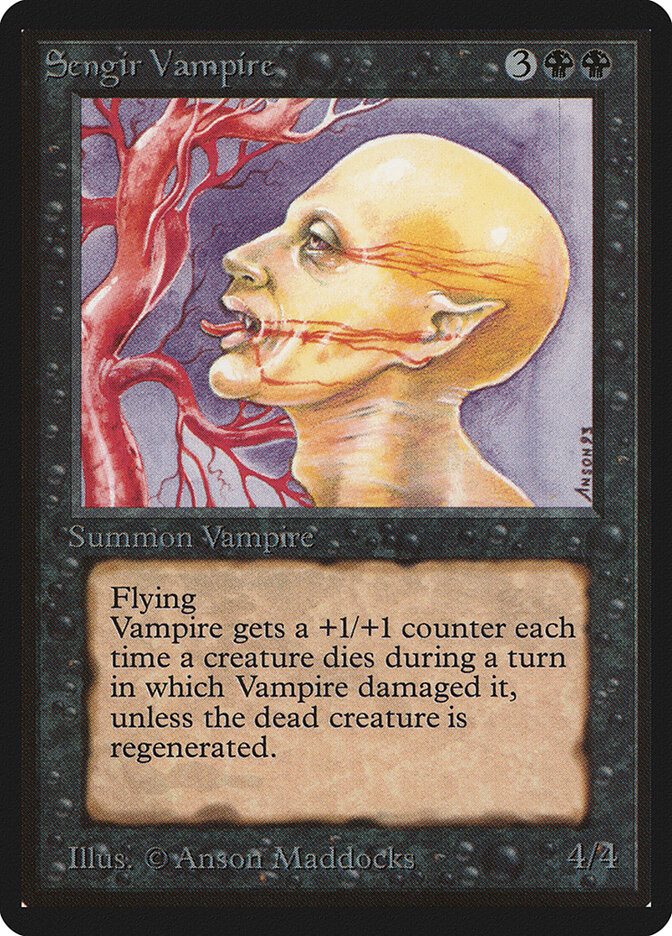 Sengir Vampire card front