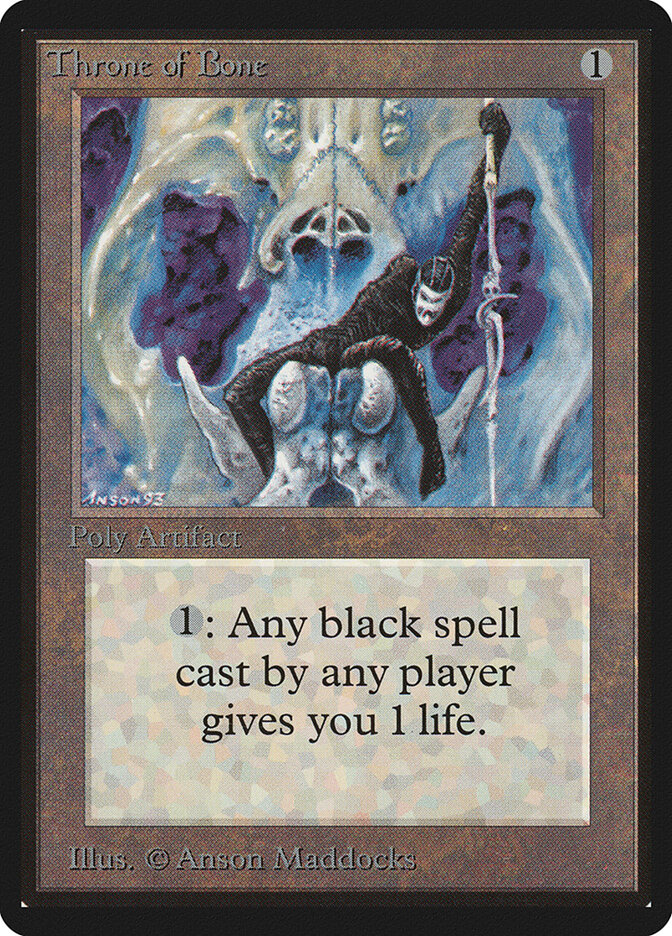 Throne of Bone card front