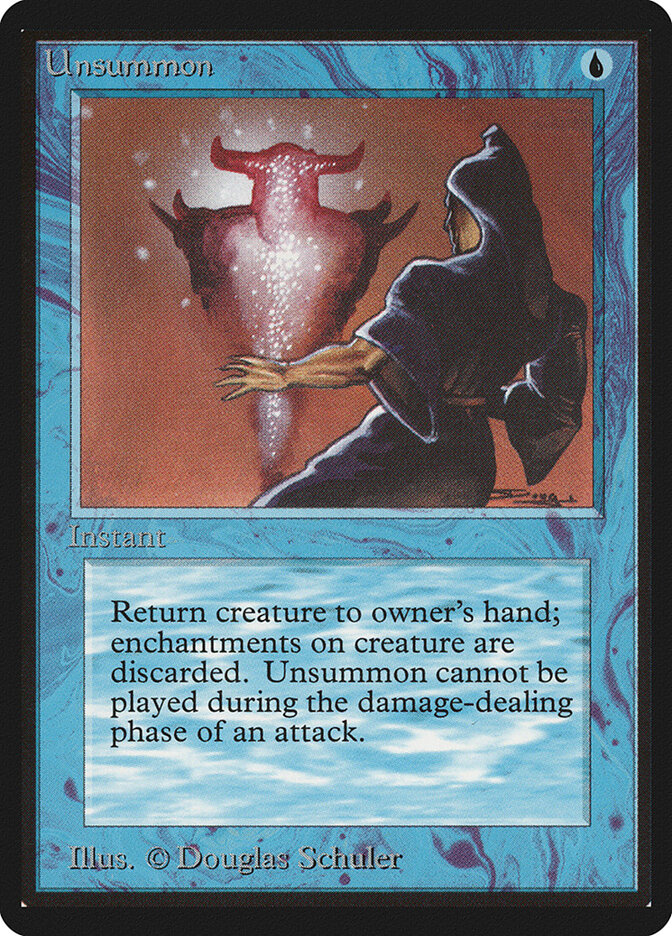 Unsummon card front