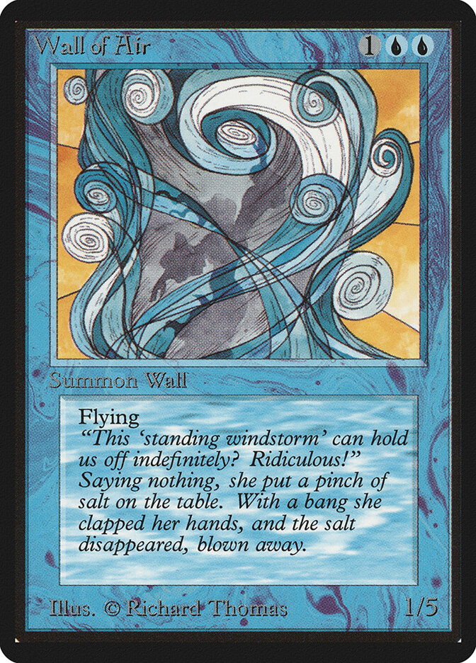 Wall of Air card front