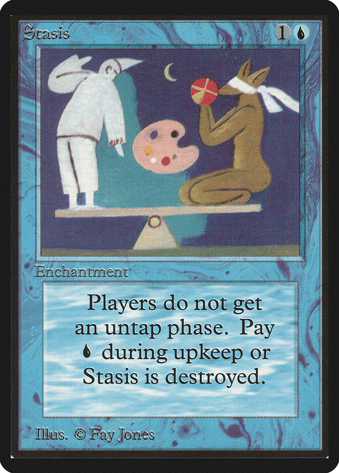 Stasis card front