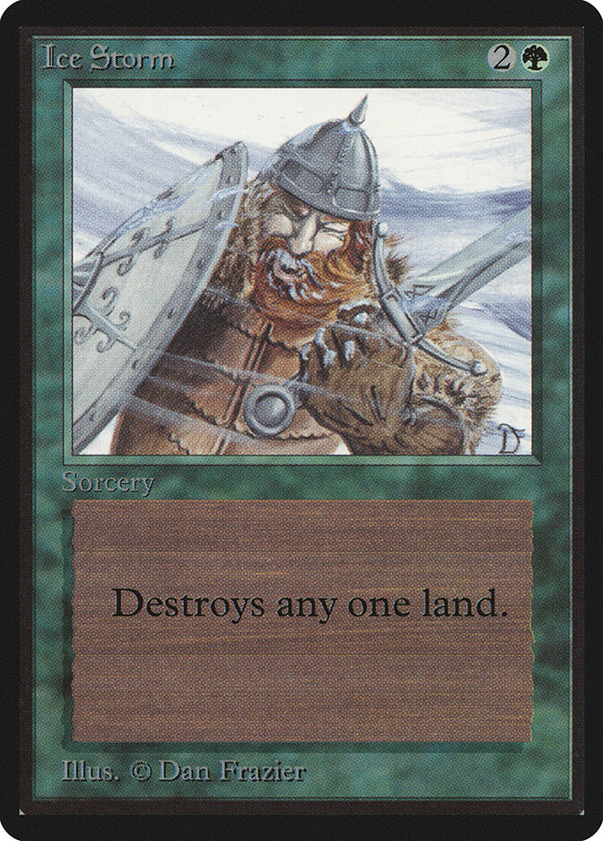 Ice Storm card front