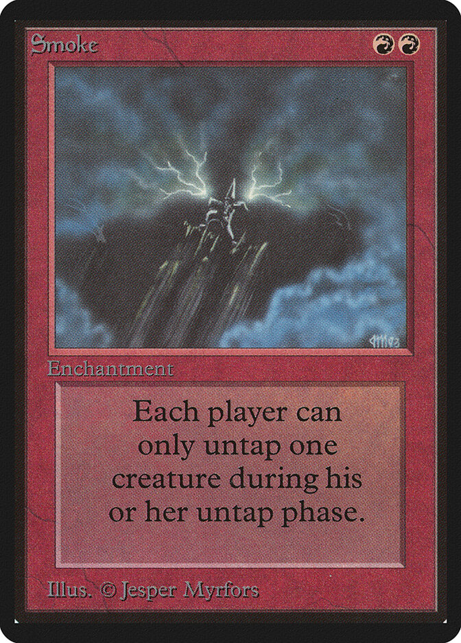 Smoke card front