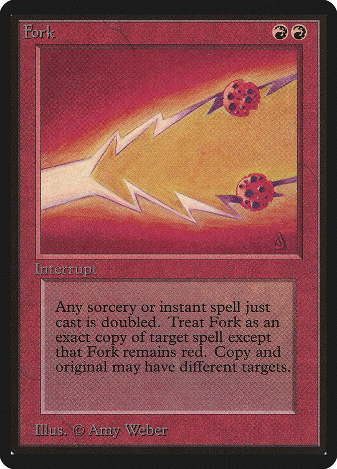 Fork card front