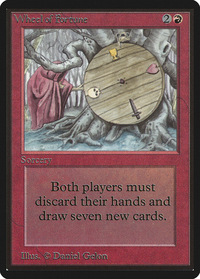 Wheel of Fortune card front