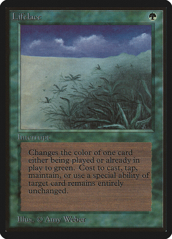 Lifelace card front