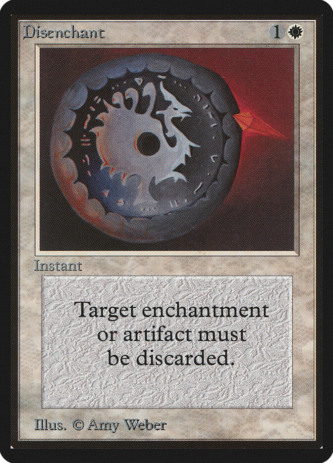 Disenchant card front