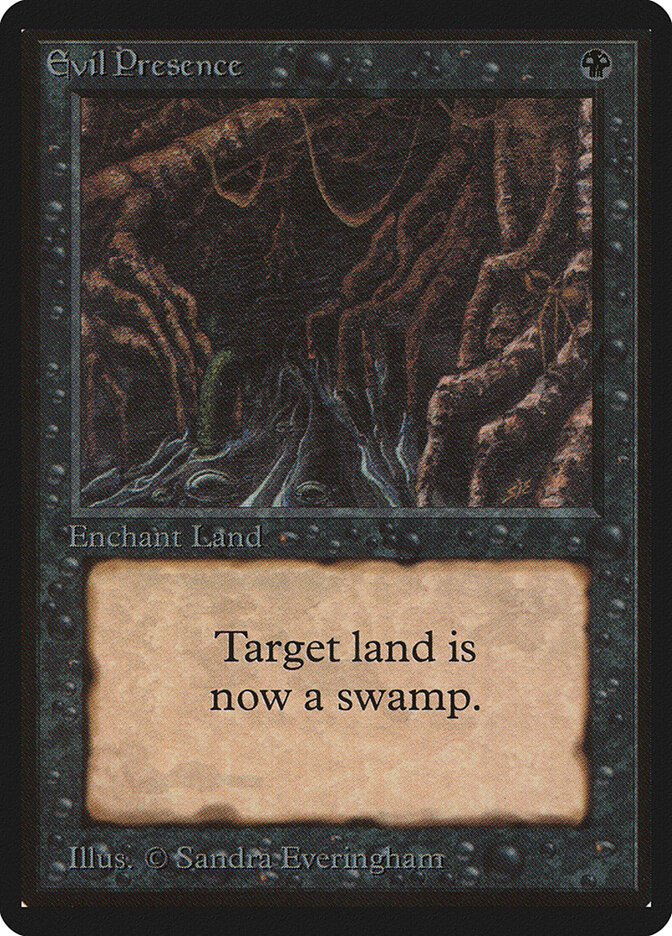 Evil Presence card front