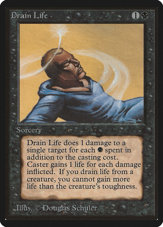 Drain Life card front