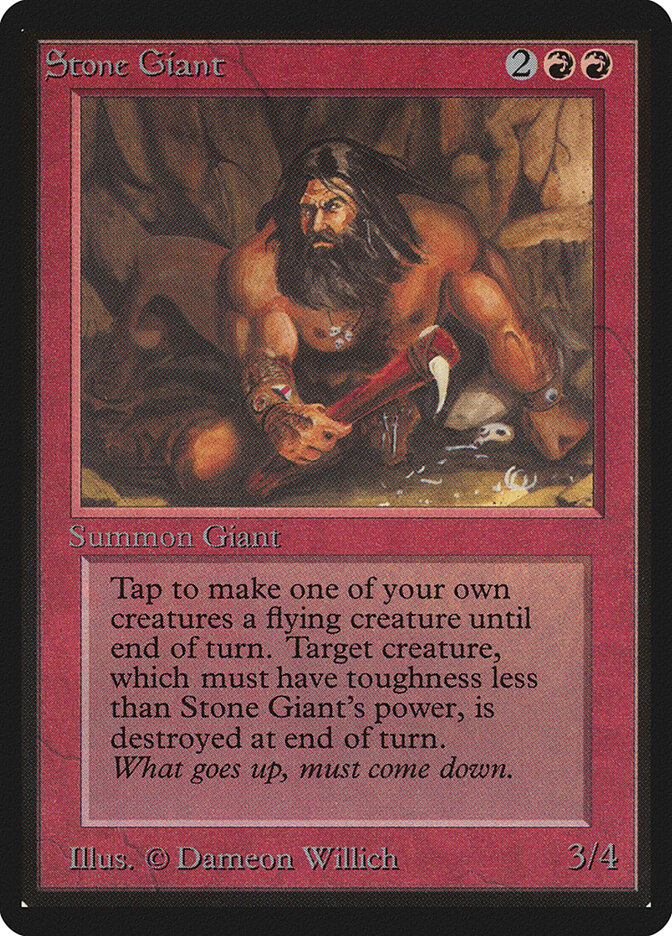 Stone Giant card front