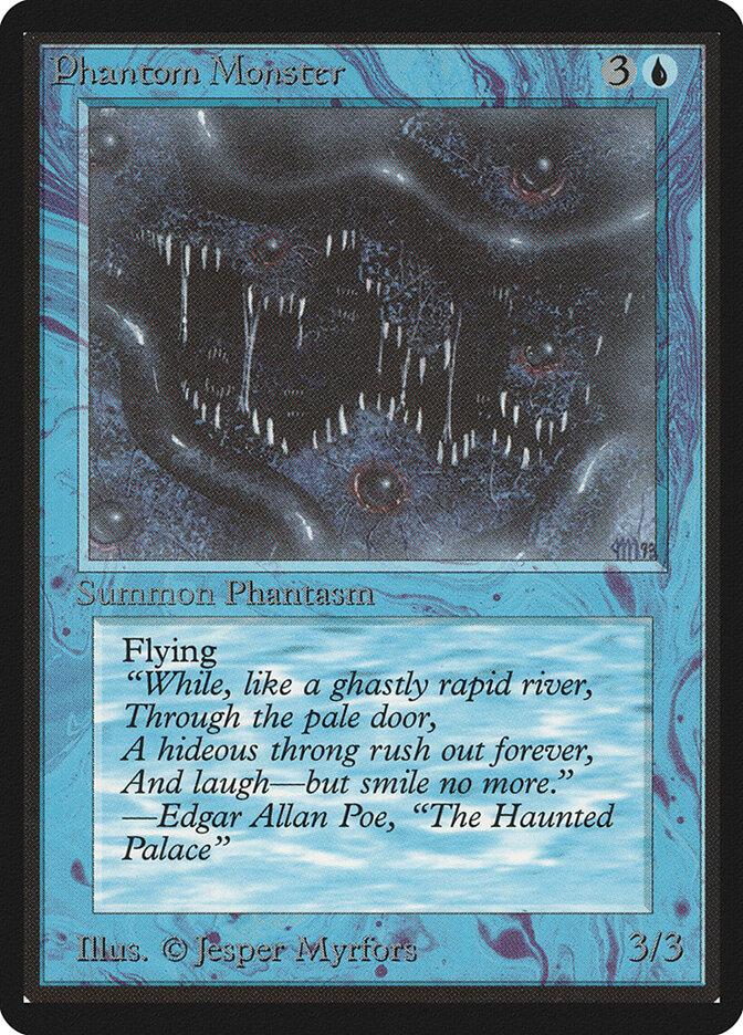 Phantom Monster card front