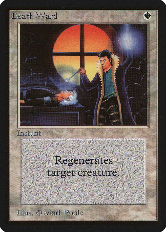 Death Ward card front