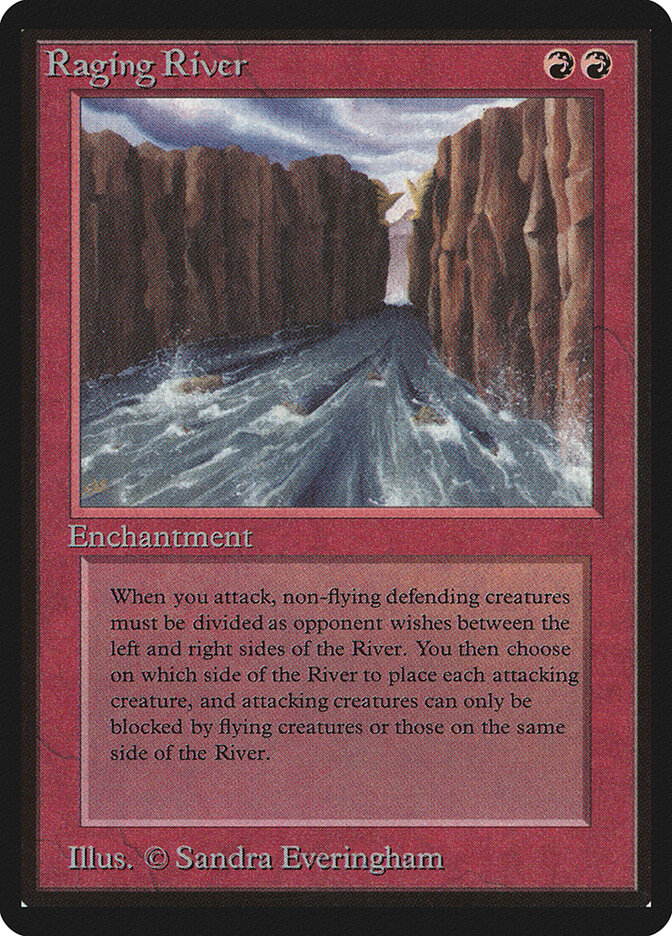Raging River card front