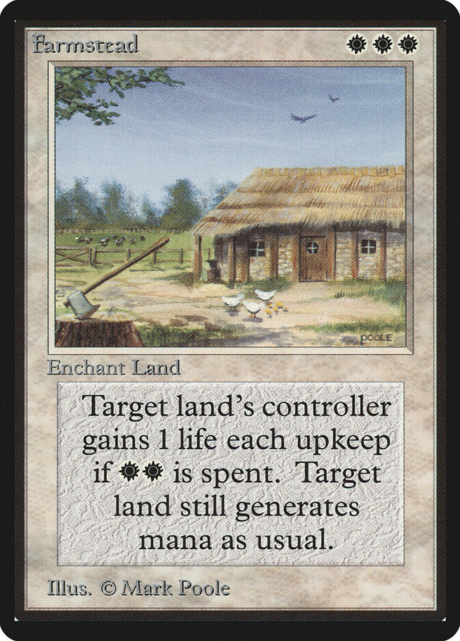 Farmstead card front
