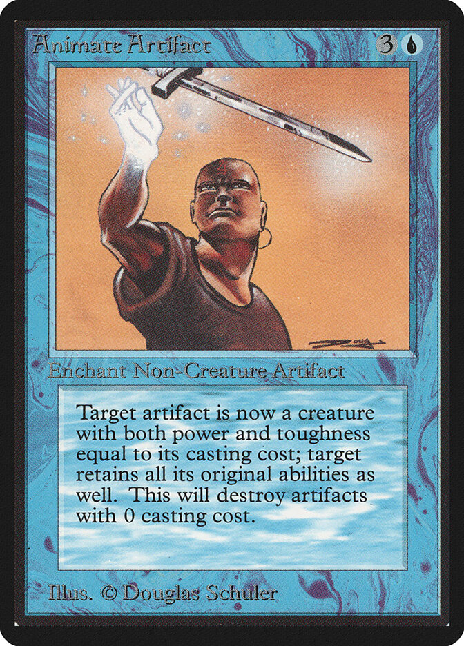 Animate Artifact card front