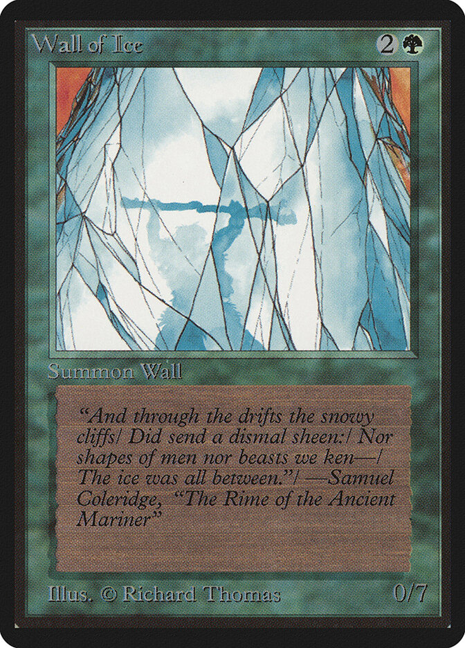 Wall of Ice card front