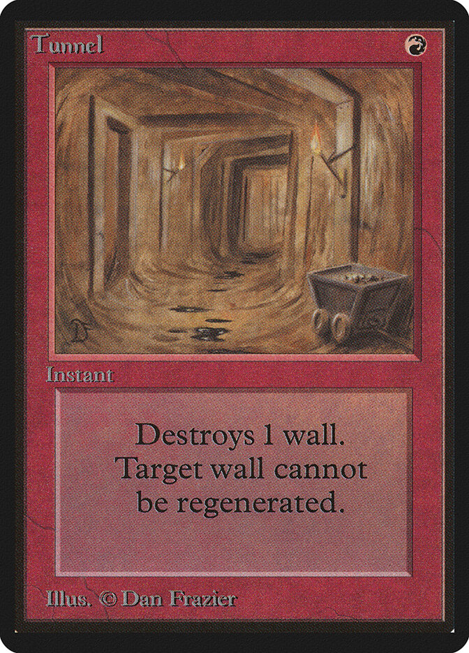 Tunnel card front