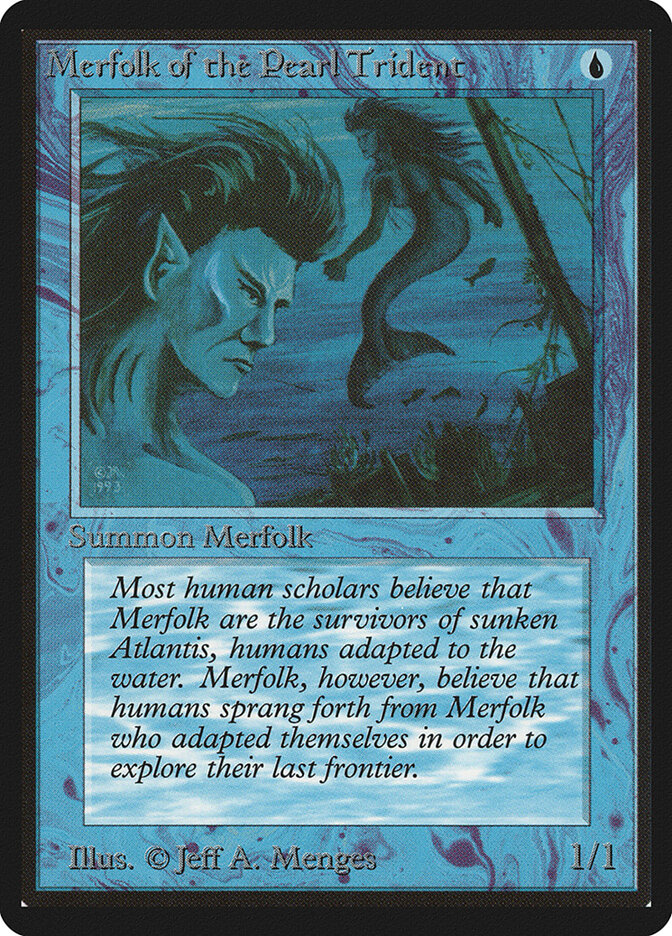 Merfolk of the Pearl Trident card front