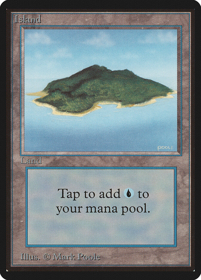 Island card front