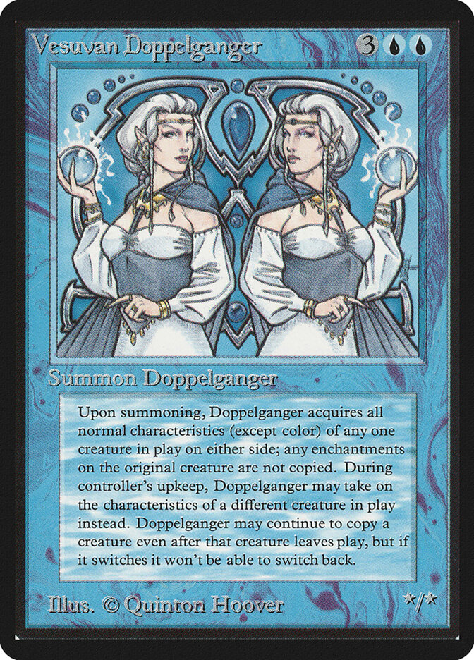 Vesuvan Doppelganger card front
