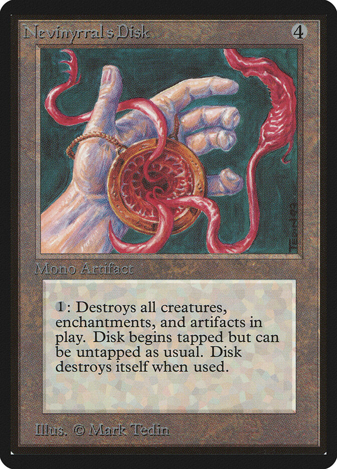Nevinyrral's Disk card front
